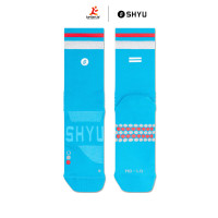 SHYU - Half Crew - Sapphire - Chrome - Red